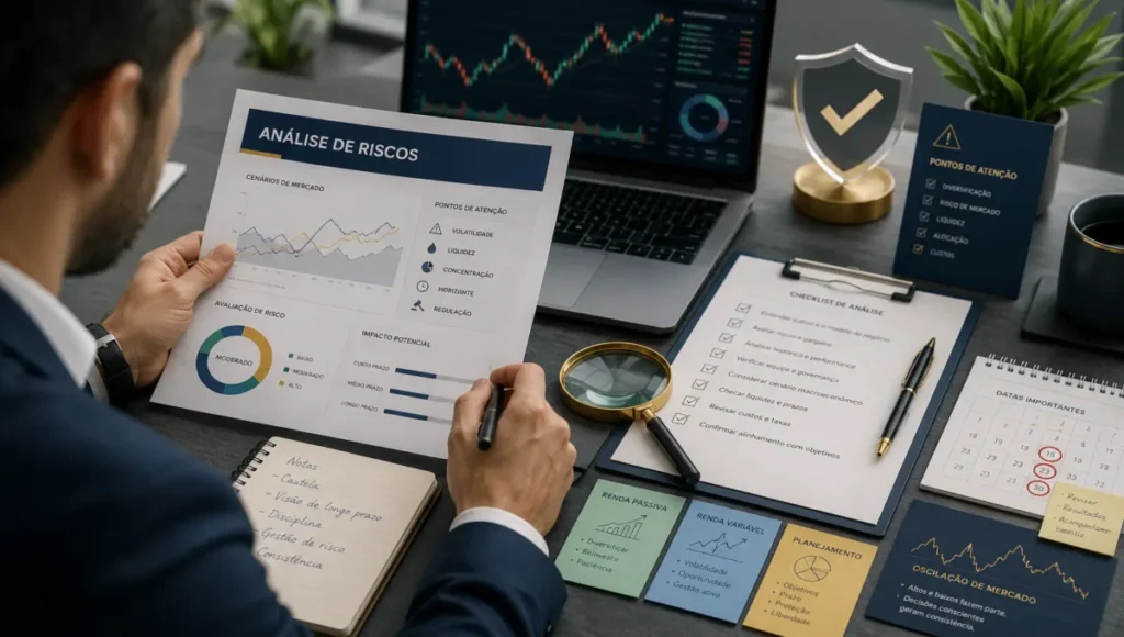 Pontos de atenção ao estudar conteúdos financeiros antigos e investimentos