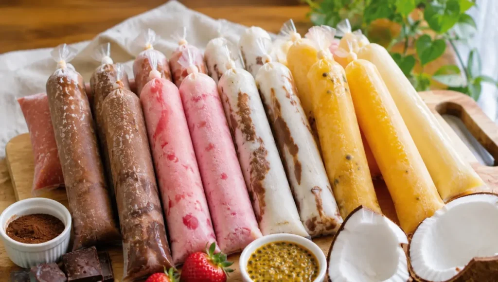 Geladinhos gourmet coloridos e bem apresentados para venda