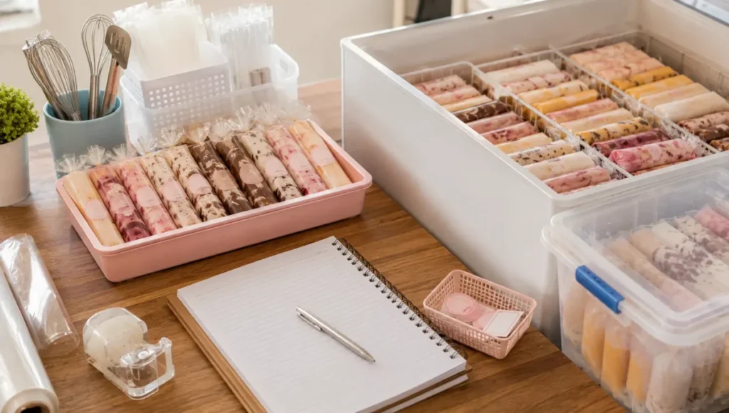 Organização para vender geladinho gourmet com qualidade