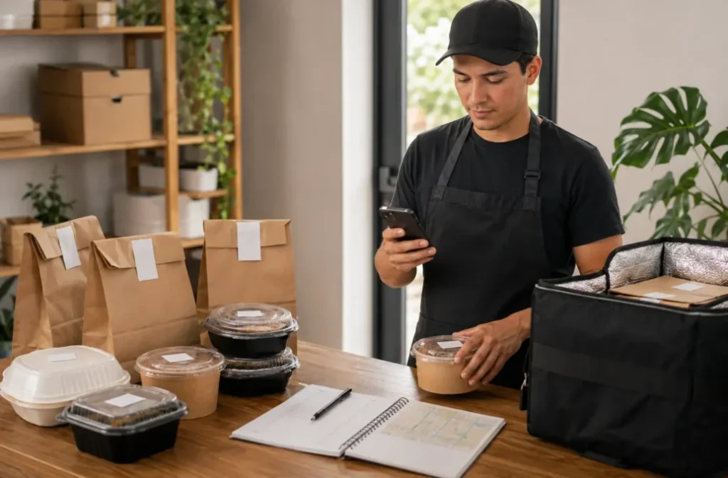 Organizar entregas no delivery próprio