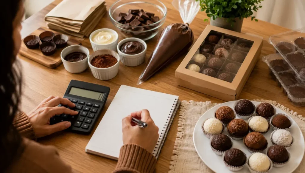 Como Ganhar Dinheiro Vendendo Trufas Calculando custo de trufas para vender