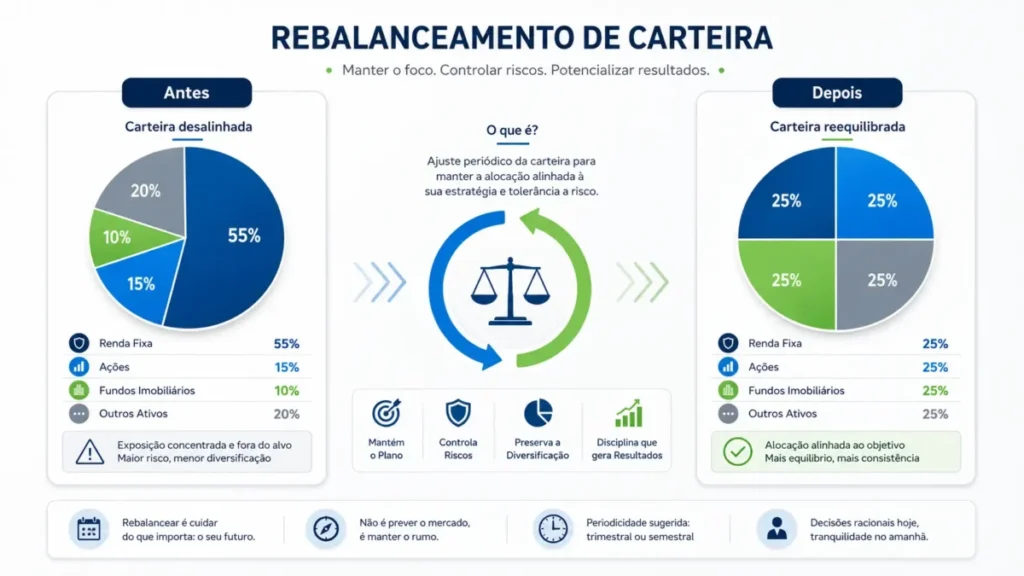O que é rebalanceamento de carteira?