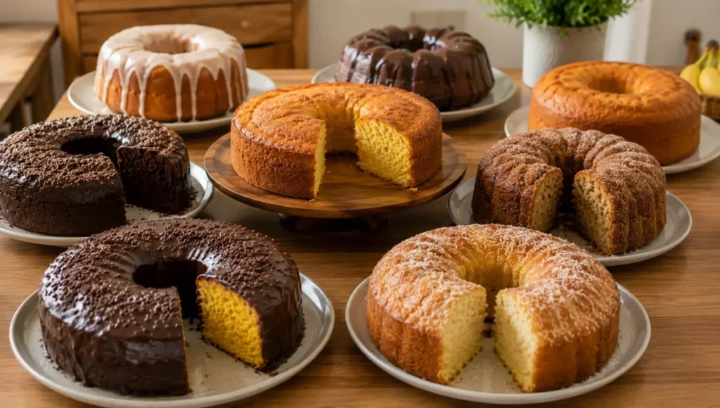 Sabores de bolo caseiro para vender
