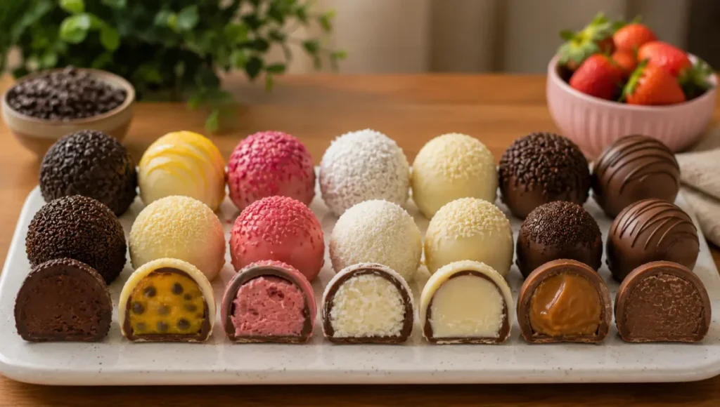 Como Ganhar Dinheiro Vendendo Trufas Sabores de trufas para vender