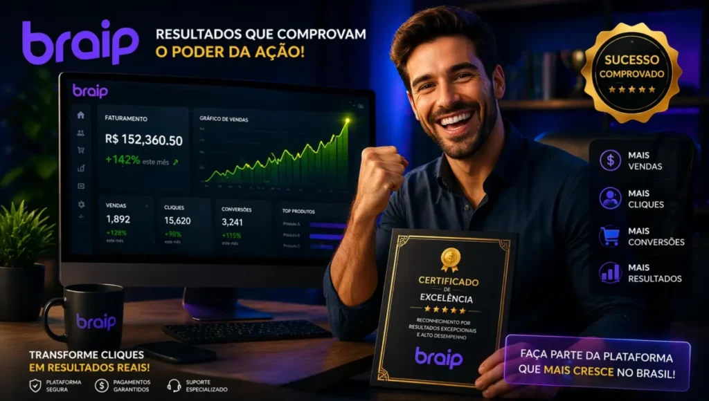 Descubra a Plataforma Braip 5 Vantagens Imperdíveis Hoje!