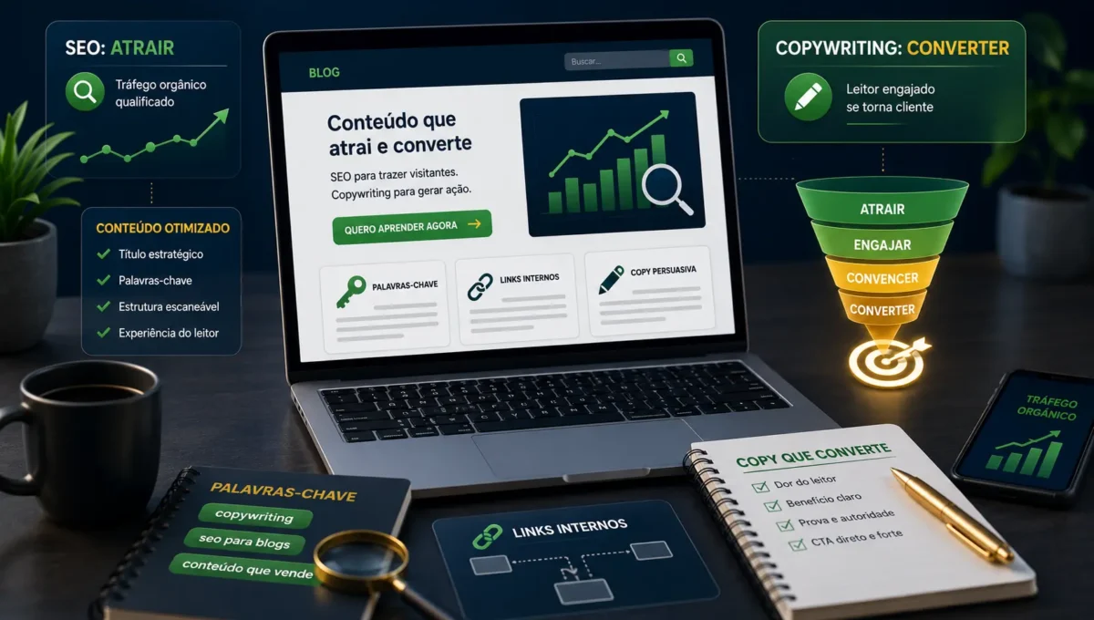 Copywriting e SEO: Como Unir Tráfego e Conversão