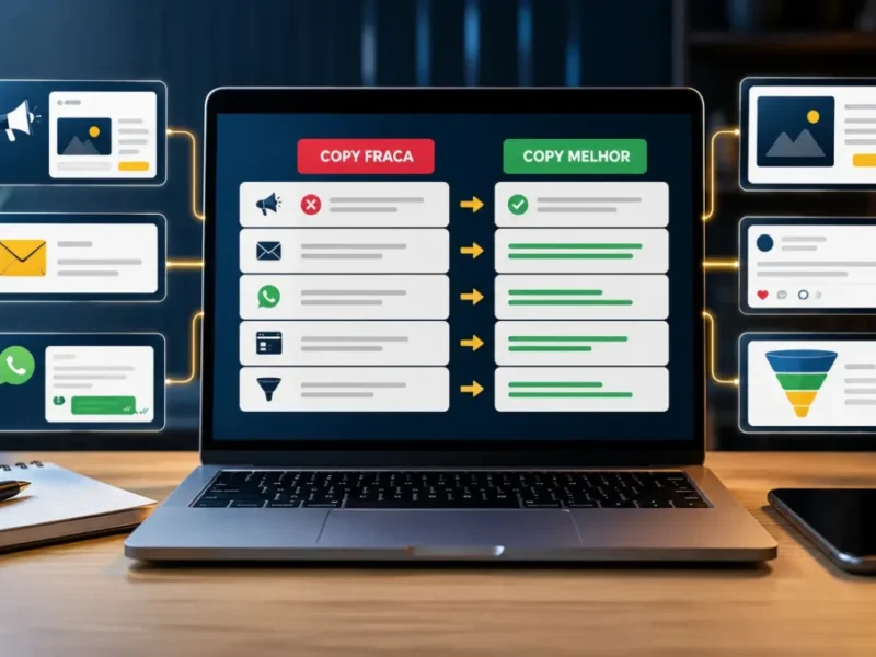 Exemplos de Copywriting na Prática: Antes e Depois para Iniciantes