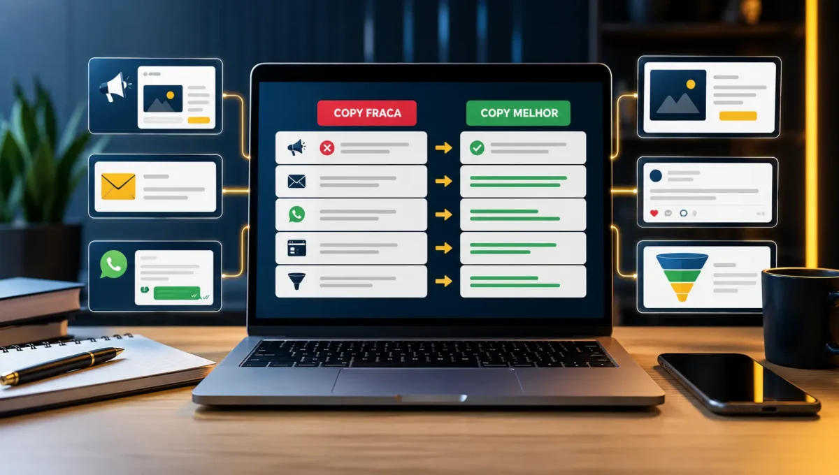 Exemplos de Copywriting na Prática: Antes e Depois para Iniciantes