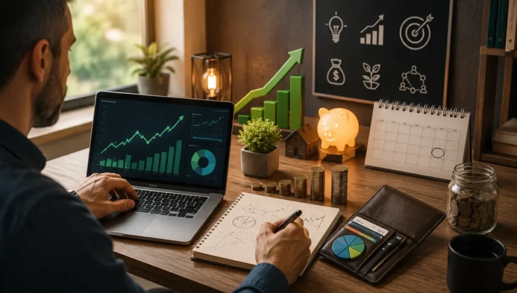 renda extra direcionada para investimentos inteligentes