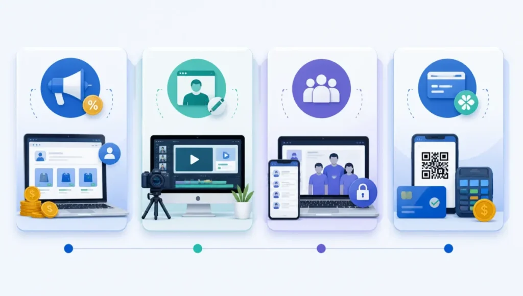Tipos de plataformas digitais para afiliados produtores assinaturas e pagamentos