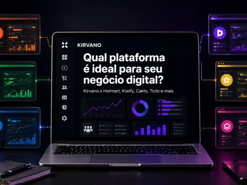 Kirvano x Outras Plataformas Brasileiras: Qual Faz Mais Sentido?