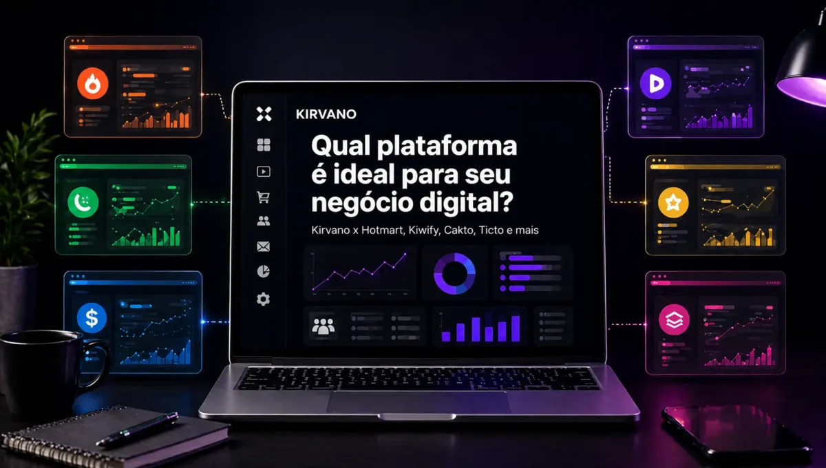 Kirvano x Outras Plataformas Brasileiras: Qual Faz Mais Sentido?