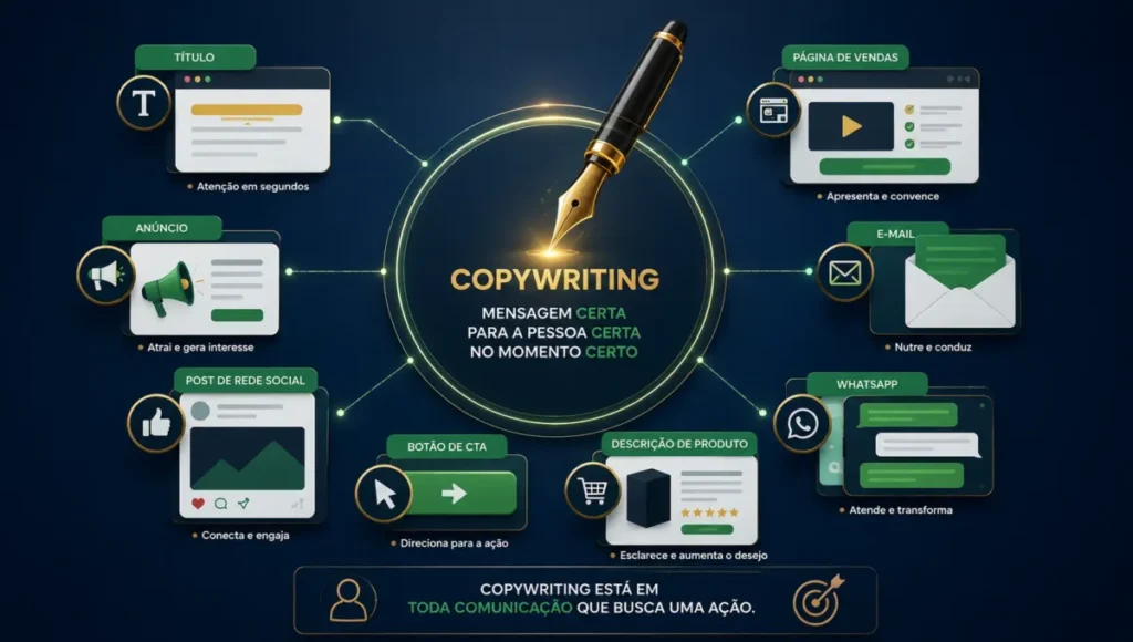 Copywriting aplicado em diferentes canais do marketing digital
