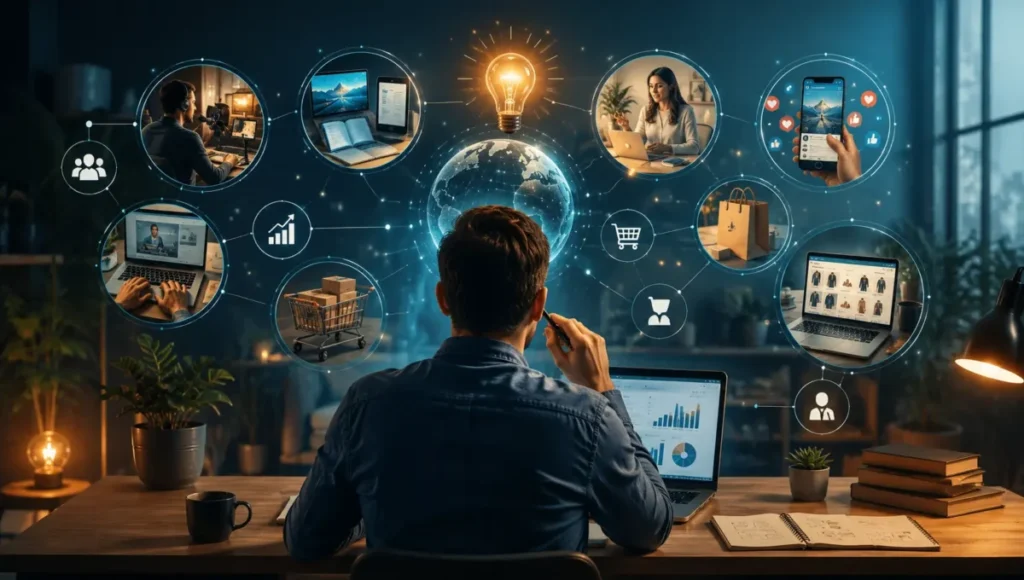 oportunidades de negócios online e renda pela internet