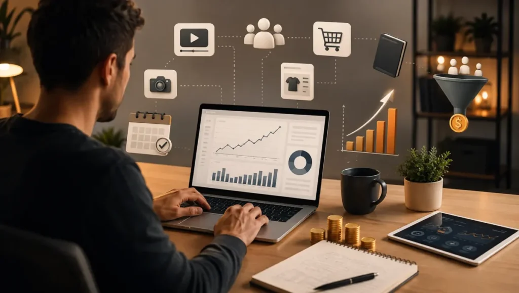 renda extra com negócios digitais e empreendedorismo online