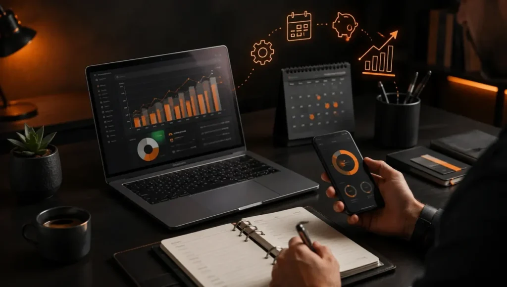 Sistemas financeiros e automação de hábitos
