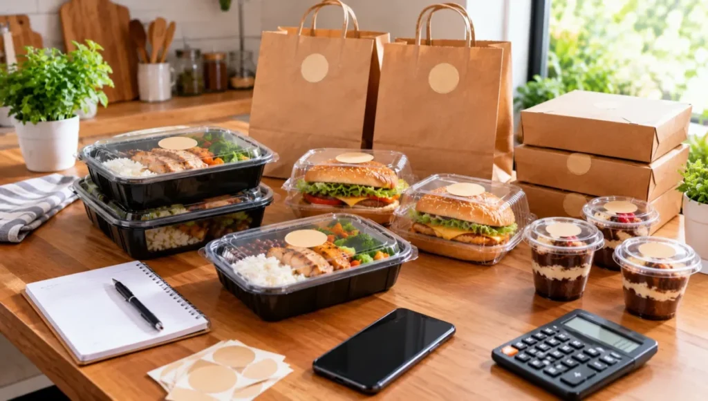 Cardápio para delivery de comida