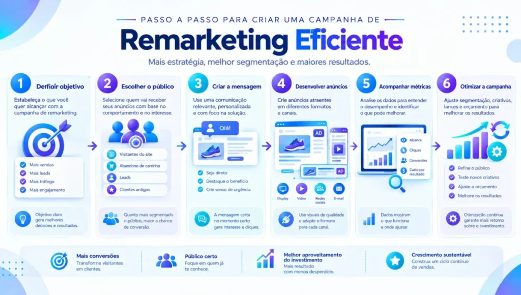 Passo a passo para criar uma campanha de remarketing eficiente