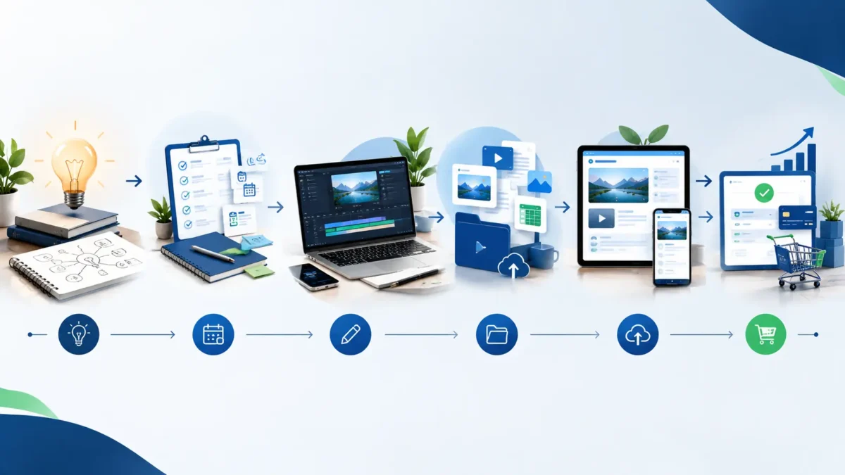 Como Criar um Infoproduto do Zero: Guia Prático para Vender Online