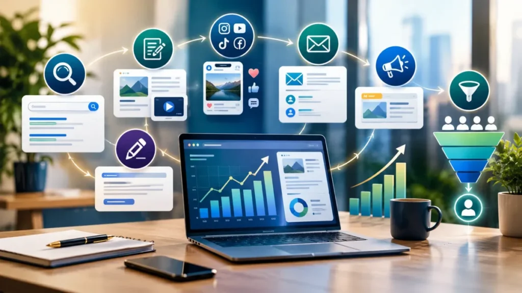 Principais estratégias de marketing digital integradas