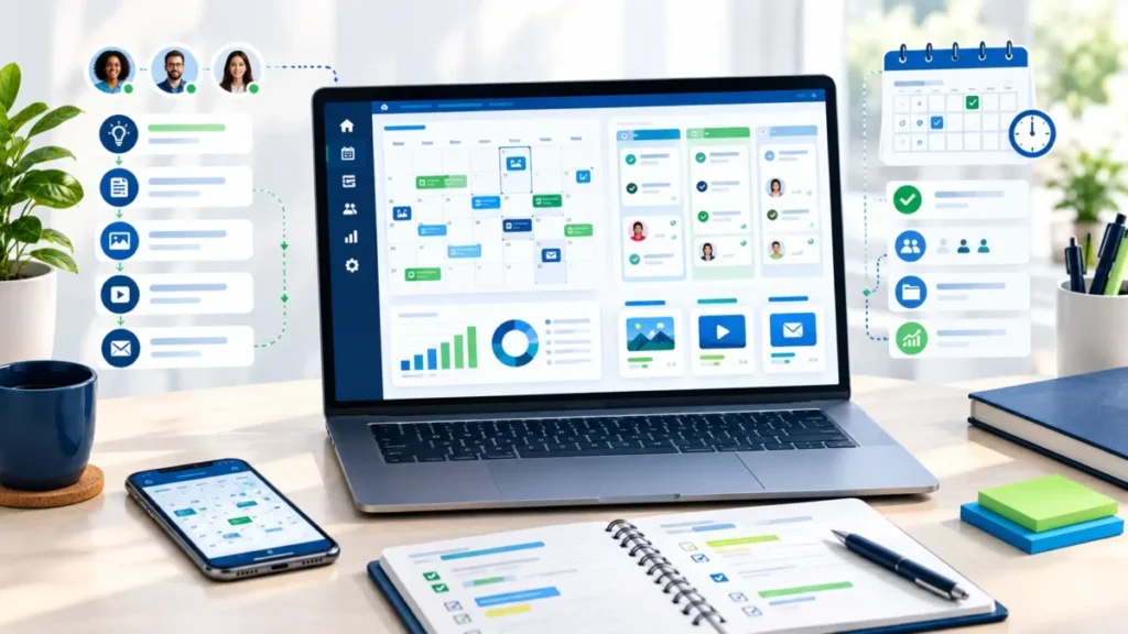 Ferramentas digitais para organizar calendário editorial