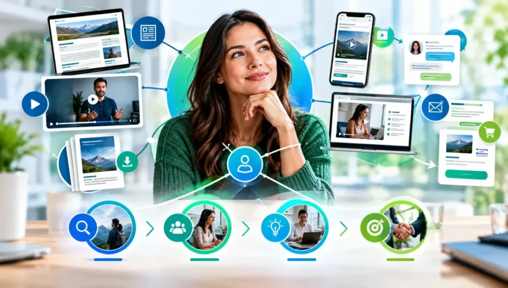 Relação entre persona, criação de conteúdo e jornada de compra digital