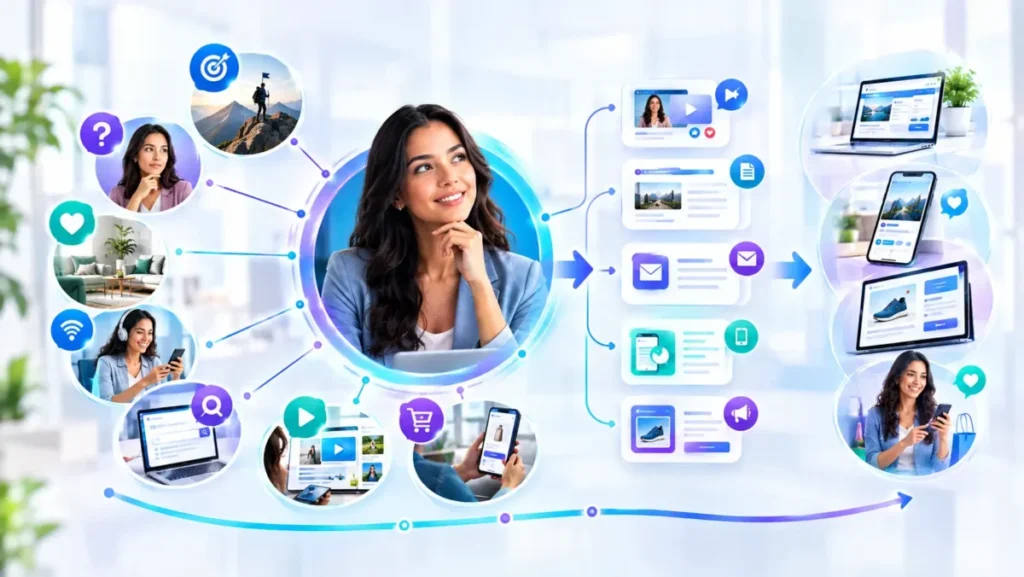 Definição de persona com interesses, necessidades e comportamento para personalizar estratégias digitais