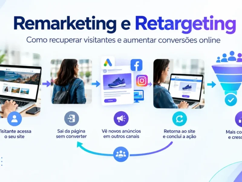Remarketing e Retargeting: Como Recuperar Visitantes e Aumentar as Conversões Online