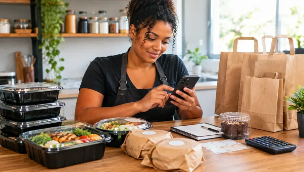 Vender comida em aplicativos de delivery