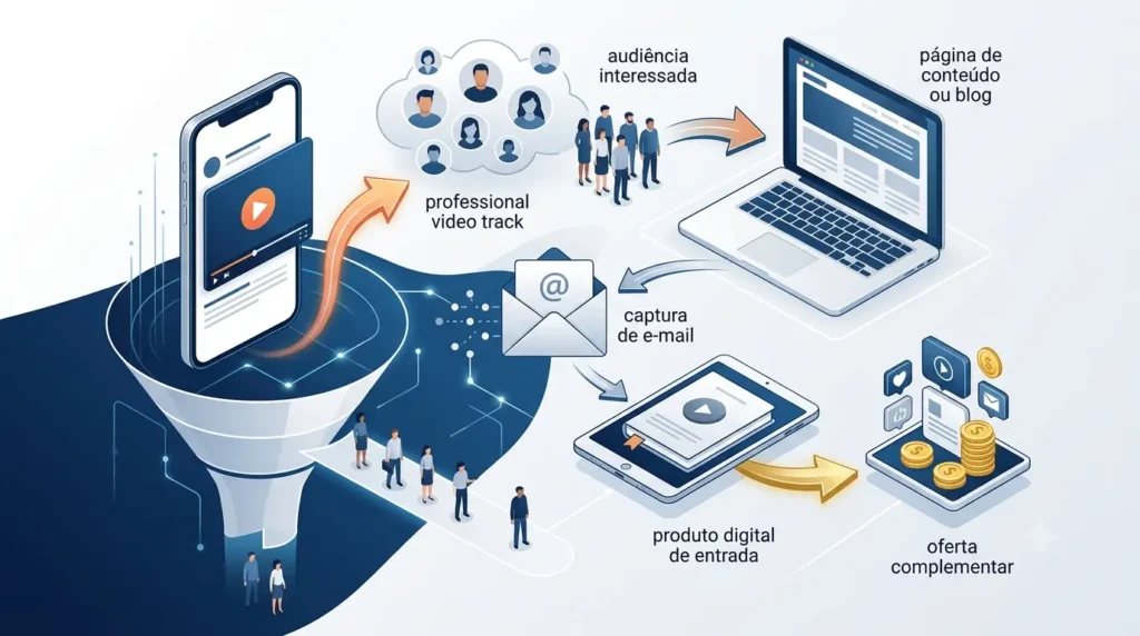 Canal dark atraindo audiência para produto low ticket