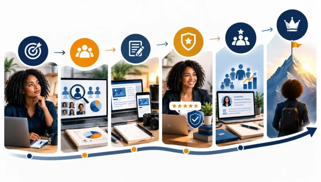 Etapas para construir autoridade no mercado digital de forma estratégica