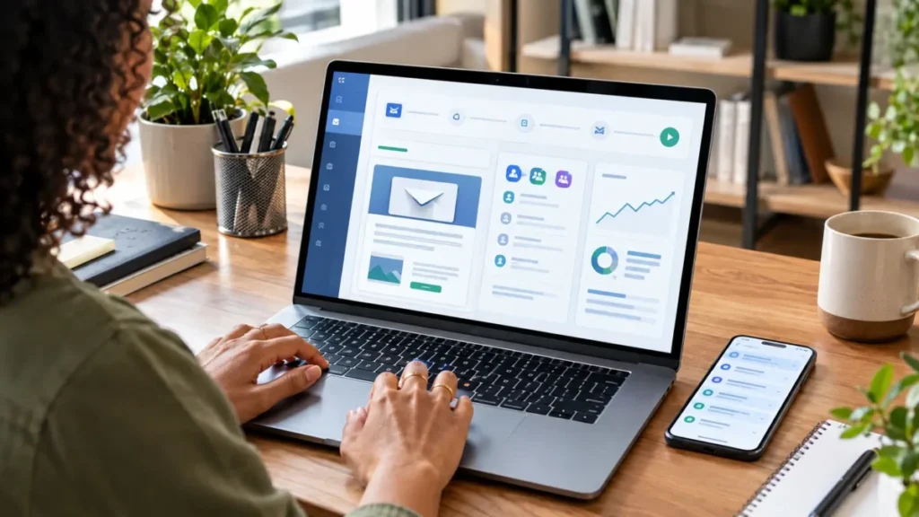 E-mail marketing utilizado para relacionamento com clientes de e-commerce