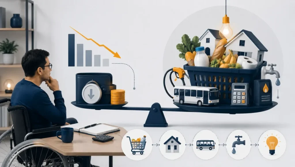 Inflação reduzindo o poder de compra do orçamento familiar